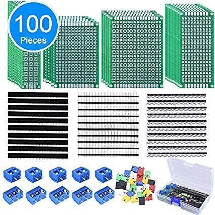 Austor - Kit De 100 Placas Pcb Que Incluye 30 Placas Pcb, 30