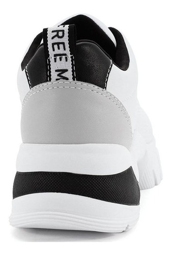 Imagem 5 de 5 de Tênis Feminino Ramarim Dad Chunky Sneaker 2180103 Pto