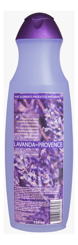 Lavanda De Provence Nat Elements Deo Colônia 750ml Frescor