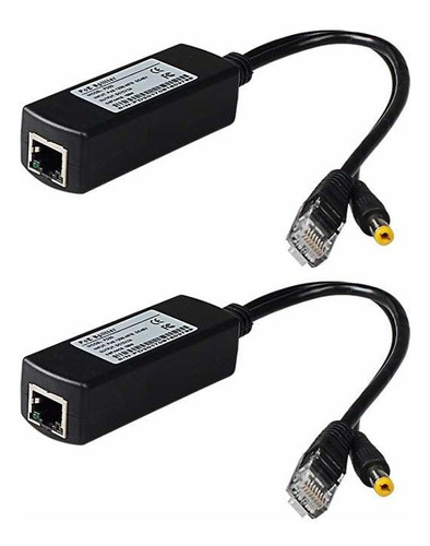 Poe Splitter Adaptador Ethernet Linea Ieee Separador Salida