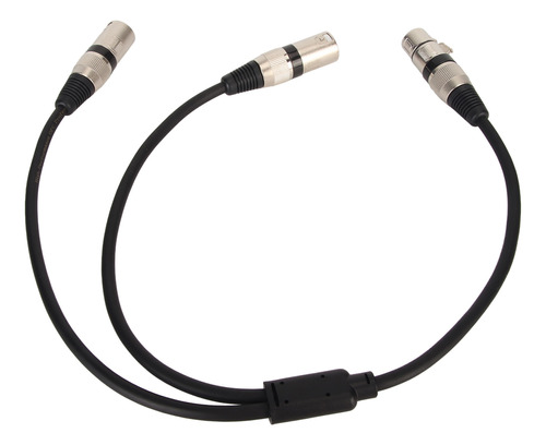 Cable Divisor Xlr De 3 Pines, Hembra A Doble, Silencioso, Ba