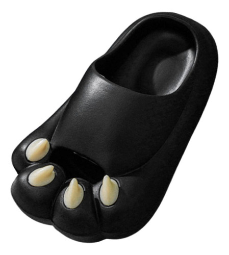 Zapatillas Eva Con Forma De Pata De Gato, Plataforma Gruesa,