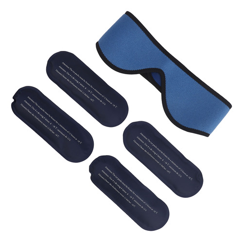 Blue Face Ice Pack Professional Alivia A Fadiga Muscular