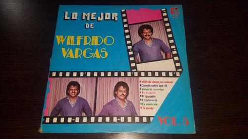 Lp Vinilo Disco Vinyl Lo Mejor De Mejor Wilfrido Vargas