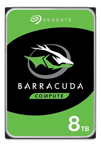 Seagate Barracuda - Disco Duro Interno De 8 Tb, 3.5 Pulgada.