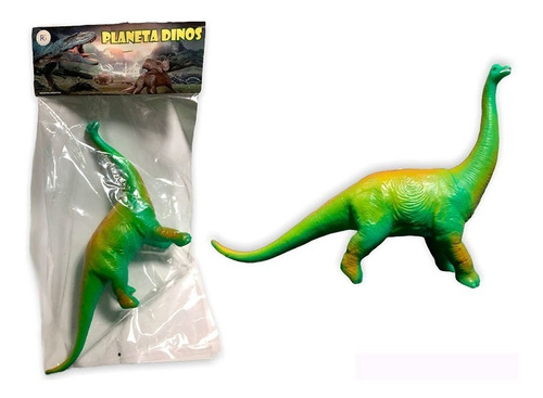 Dinosaurio Brontosaurio En Bolsa 33cm Rg Varios Colores