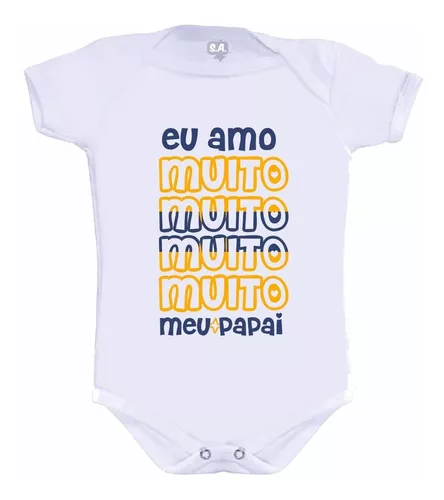 Body Quero Jogar Com O Papai na Camiseteria S.A.