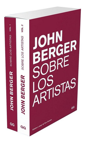 Sobre Los Artistas. Estuche 2 Volãâºmenes, De Berger, John. Editorial Gustavo Gili S.l., Tapa Blanda En Español