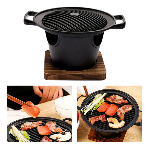Churrasqueira Yakiniku Em Estilo Japonês Listras Curvas