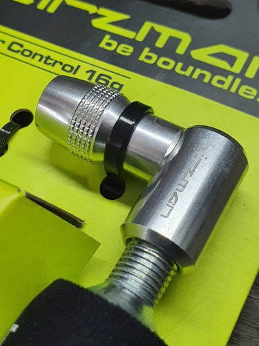 Imagen 5 de 6 de Inflador A Gas Co2 Cartucho Birzman Modelo Roar Carbonobikes