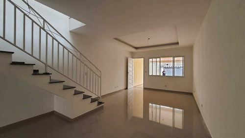 Imagem 3 de 14 de Sobrado Novo C/110metros 3dorms 1suite - Fl34