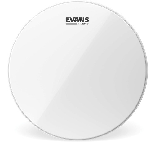 Evans Hybrid White Marching Snare - Cabeza De Tambor (14 Pul