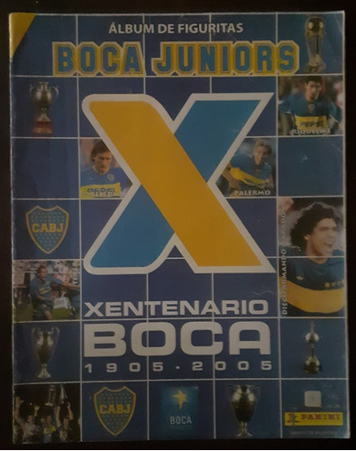 Album Figuritas Futbol *boca Juniors  Xentenario ** Vacio