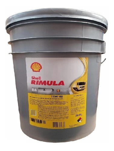 Shell Rimula  R4 15w40  X20l Tacho Balde