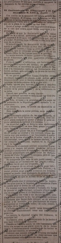 Diario El Siglo 1874 Fusilamiento En San Jose 