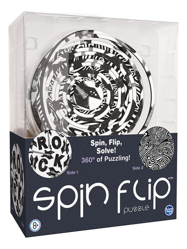 Juguete Puzzle Toys Tcg Toys Spin Flip, Hipnótico, Para Adul