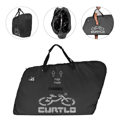 Mala Bike Curtlo Aro 29 Compatível Com Aros 700, 26, 27,5 29