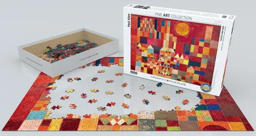 Castillo Y Sol Paul Klee Rompecabezas 1000 Pz Eurographics