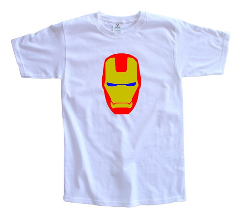 Iron Man Playera Hombre Mujer Camiseta Avengers Algodón