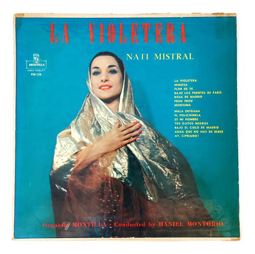 Nati Mistral - La Violetera  Lp  