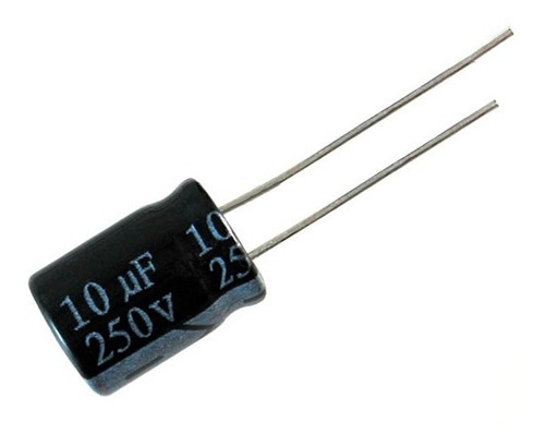 Condensador 250v 10uf Electrolítico