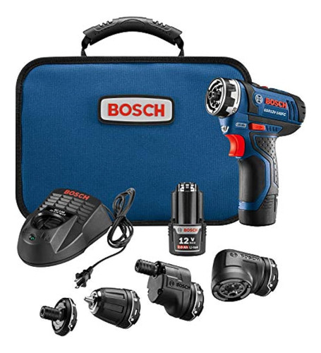 Bosch Gsr12v-140fcb22 Juego De Destornilladores Eléctricos I