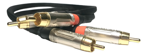 Cables De Interconexión Rca A Rca Audio Roxtone 1,50 Metros
