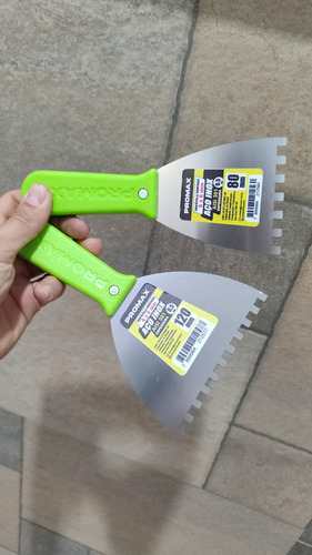 Kit Espatulas Aço Inox 2 Pç Promax Raspar Pintura Pedreiro