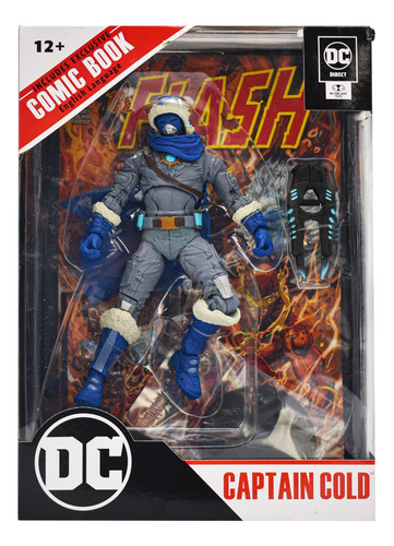 Dc Captain Cold The Flash Comic Punchers Mcfarlane Toys Cd