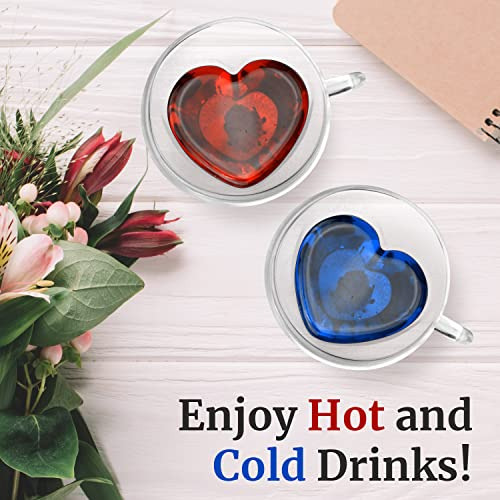 Taza Con Forma De Corazón - Taza De Café O Taza De Té De Vid