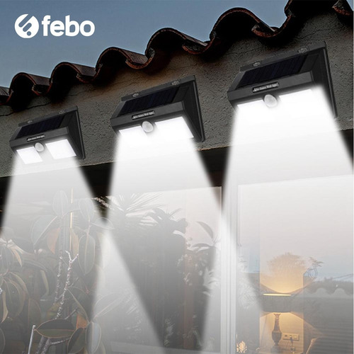 Luz Led Solar Para Exteriores Sensor Nocturno Para Jardin