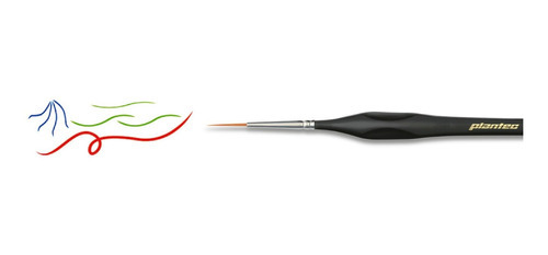Pincel Liner Fibra Sintética - S.18970 Plantec N°3