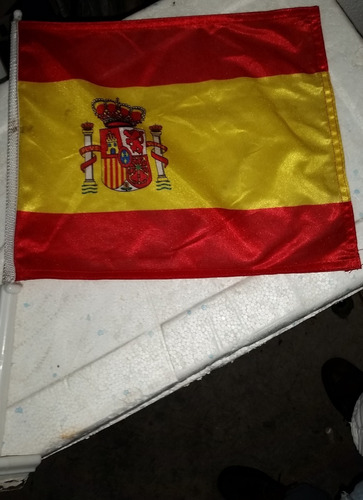 Bandera España Para Carro Y Decoración