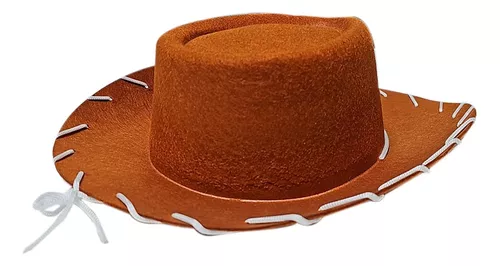 Sombrero Vaquero Niño Gamuza Talla Unica Toy Story Disfraz GENERICO