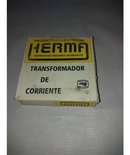 Herma Transformador De Corriente Tipo Dona Relacion 600 A 5 