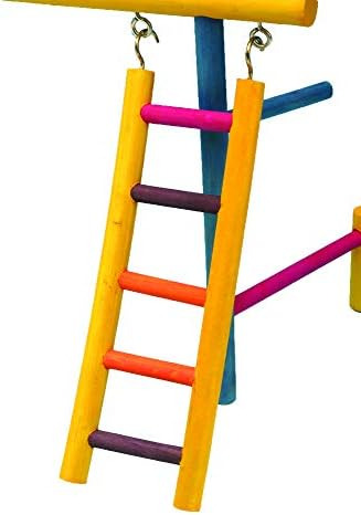 Parque De Juegos De Madera Penn-plax Bird Life: Perfecto Par