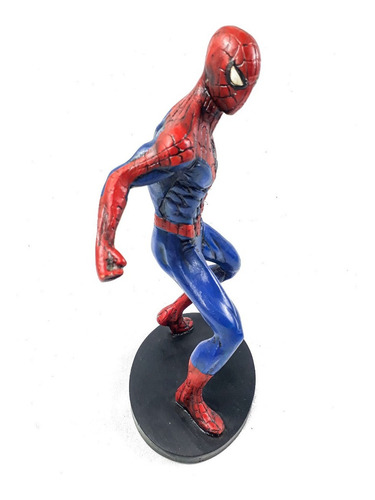 Imagem 6 de 6 de Personagem Filme Homem Aranha Em Resina Azul Vermelho
