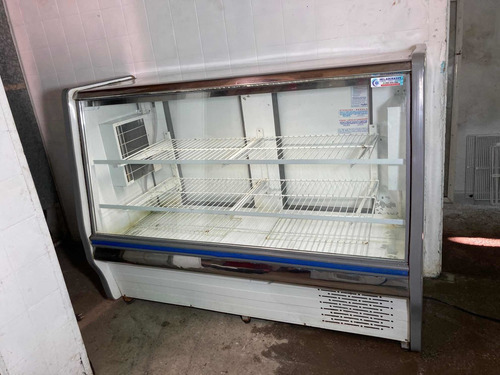Imagen 2 de 6 de Vitrina Heladera Horizontal Refrigerada Con Mostrador 1.50m