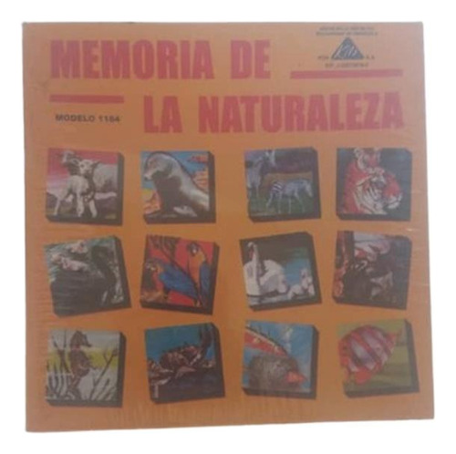 Juego De Mesa Didáctico Memoria De La Naturaleza