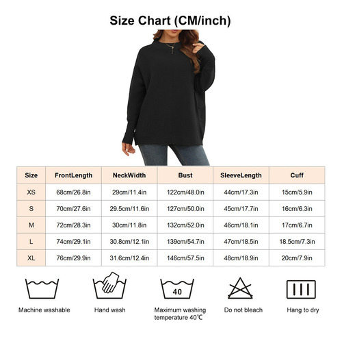 Jersey De Punto De Manga Larga Para Mujer, Otoño