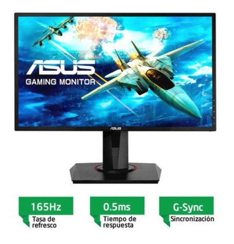 Imagen 5 de 9 de Monitor gamer Asus Gaming VG248QG led 24" negro 100V/240V
