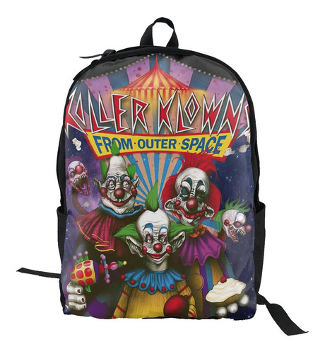 Killer Horror Klowns Movie From Outer Space Mochila Para 3d