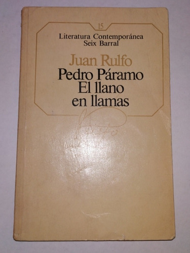 Pedro Páramoel Llano En Llamas