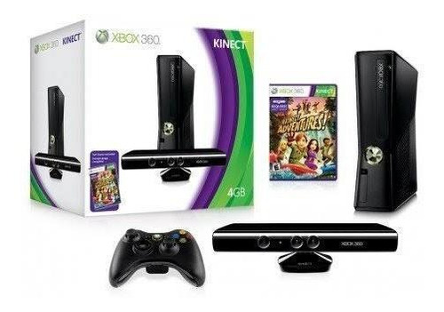 Xbox 360 Slim Completo+ Kinect  (Recondicionado)
