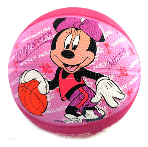Pelota De Basketball Nº1 - Mickey Y Minnie