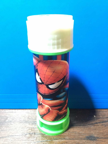 Burbujeros Diseño Spiderman Hombre Araña Sorpresitas *10 Uni