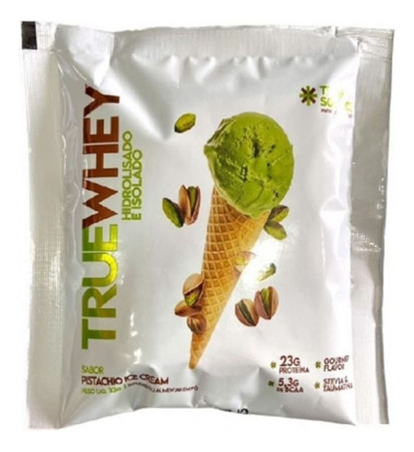 True Whey Hidro E Iso - 1 Sachê 32g Ice Cream Pistachio