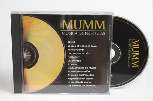 Cd Mumm Música De Películas 1999 Ghost Il Postino Full M 