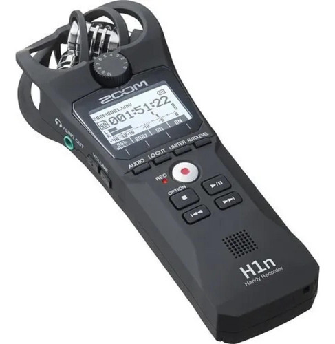 Gravador De Voz Digital Zoom H1n Handy Recorder Mic X/y