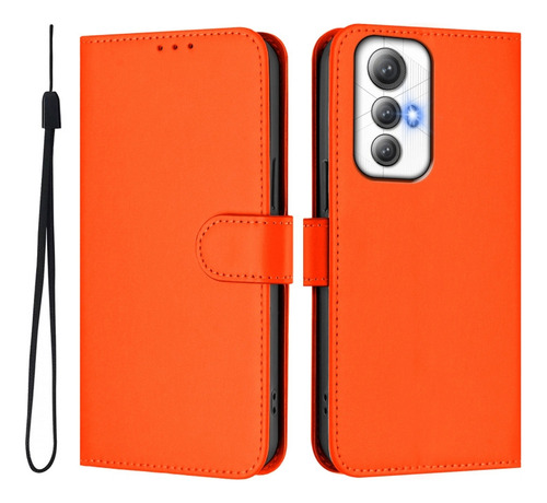 Funda De Poliuretano De Color Liso Para Cubot Max 5